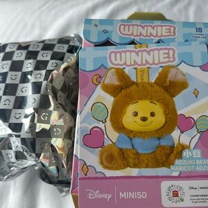 Winnie The Pooh Miniso Blind Box - Adzuki Bean Disney X Miniso